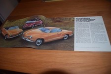 VOLKSWAGEN FAMILY Sales Brochure VW 1200 1300 Karmann Ghia Fastback Microbus 411