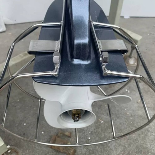 Outboard propeller guard - propeller,