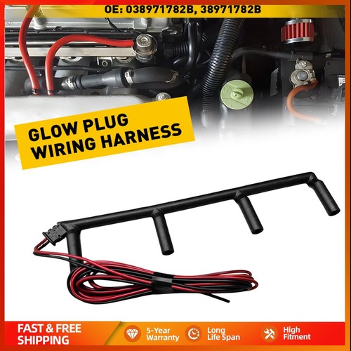 Glow plug rail bridge wiring - rail,