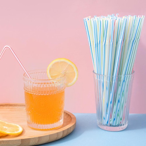 100 straws flexible - 100, bendy