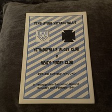 1994 YSTRADGYNLAIS V NEATH RFC
