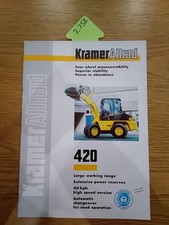 Kramer Allrad 420 Wheel Loader Sales Brochure