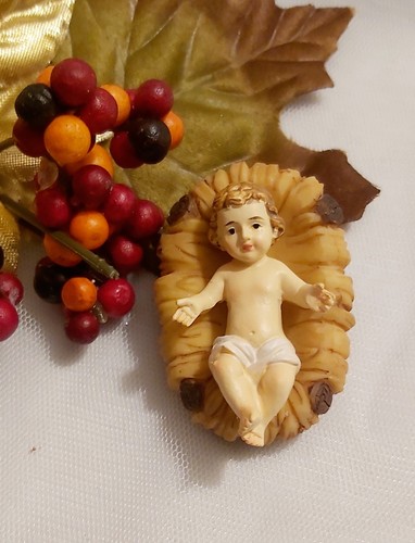 Baby jesus and manger - baby,