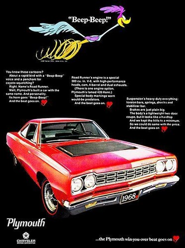 1968 plymouth road - 1968,