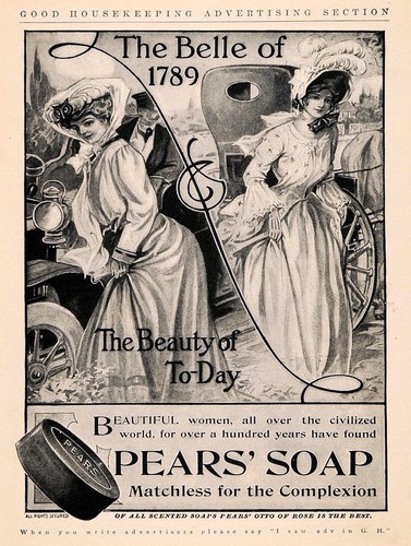 Pears soap retro - metal, sign