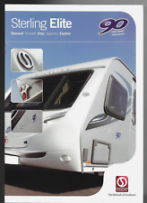 Sterling Elite Caravans 2008-09 UK Market Brochure Diamond Emerald Onyx Searcher