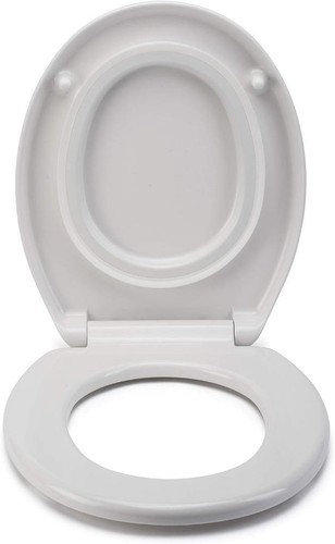 Croydex safeflush toilet seat - toilet,