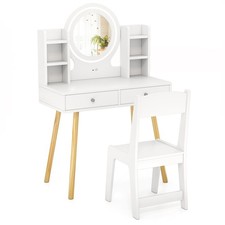 COSTWAY Kids Vanity Set
