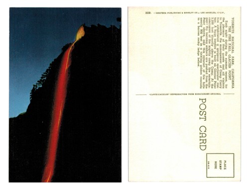 Postcard yosemite national - yosemite,