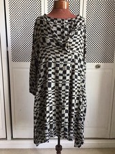 Masai Tunic, Black/ Taupe