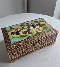 Persian Lacquered Wooden