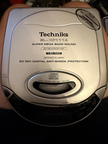 Techniks xp1114 portable cd - techniks,