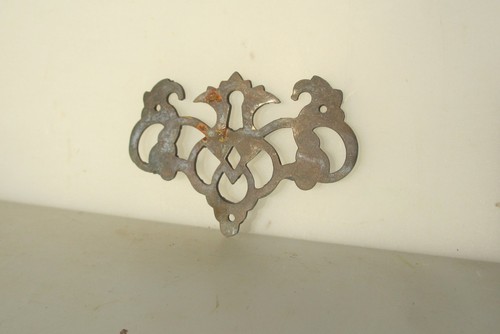 Antique brass drawer - brass,