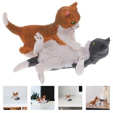  Cute Playing Cat Figurine