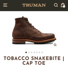 Truman Boots 10D Tobacco