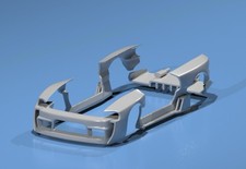 Hot Wheels Subaru 22B Body Kit