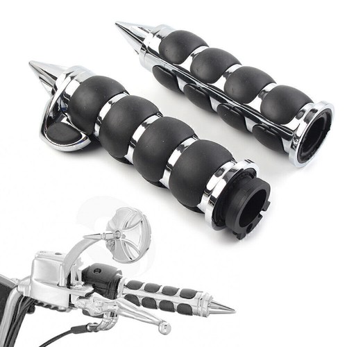 Motorcycle spike hand grip - hand,