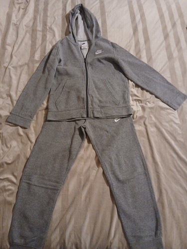 Grey boys nike tracksuit - grey,
