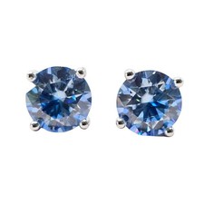 Blue Topaz Moissanite Crystal