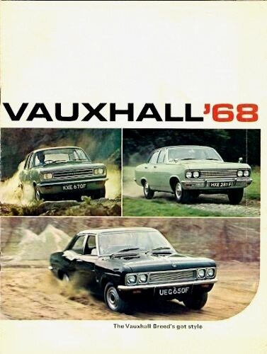 Vauxhall range 1967 1968 - range, 1967-1968