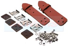 Pair of (2x) Tan Leather