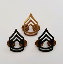 American Army / Military Sergeant First Class  Insignia / Badges x3 ☆☆