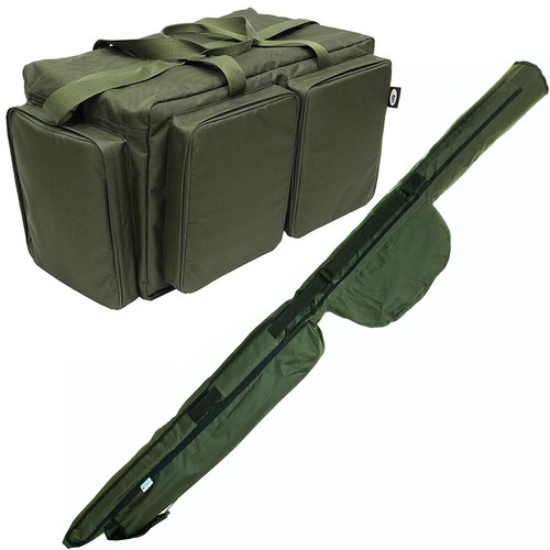 Fishing carryall and - carryall, rod