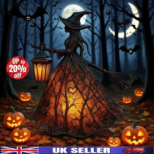 Halloween witch lamp gothic - lamp,,