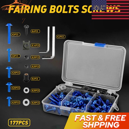 177x complete fairing - 177x, bolts