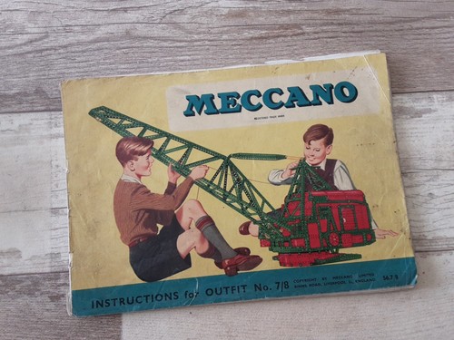 Meccano 1956 instructions - , for