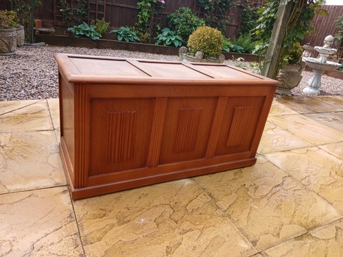Vintage large oak and - oak, ply