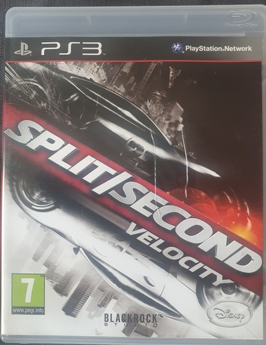 Split second velocity for - split/second:,