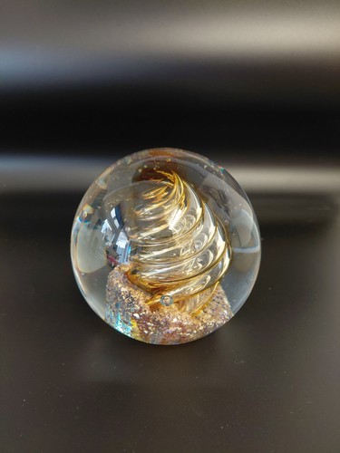Murano glass paperweight - glass,