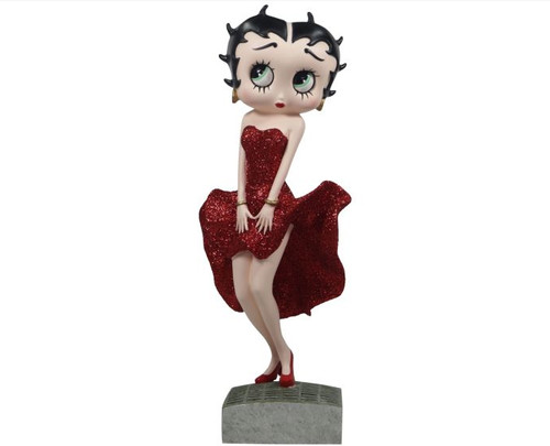 Betty boop posing red - betty,