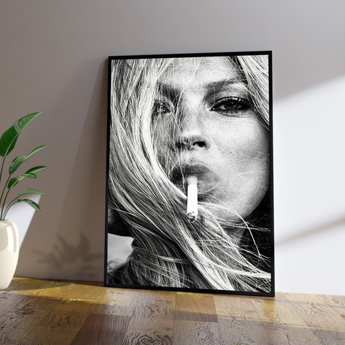 Kate moss fashion poster - fashion,