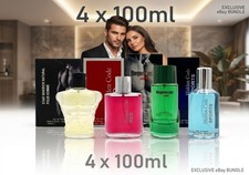 Mens Perfume Gift Set 4x100ml