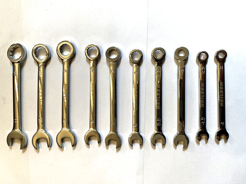 Metric mini spanner set pcs - spanner,