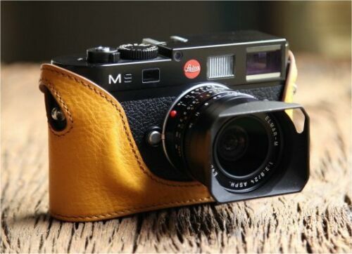 Leather half case for leica - leather,