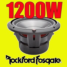 Rockford Fosgate 12" 12-inch 1200W CAR AUDIO Punch Bass Sub Subwoofer P3D412