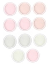 Acrylic Powder Refill Bag Sculpting System White Clear Natural Cover Nail Nails