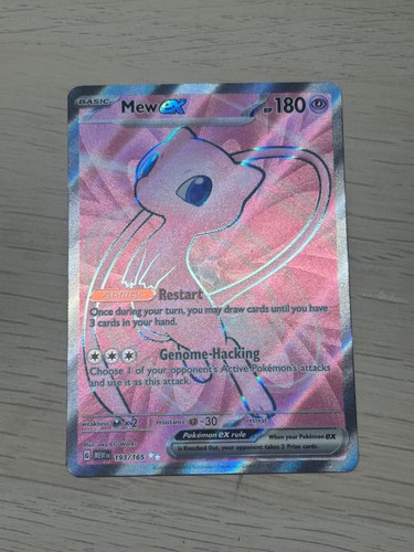 Pokémon tcg mew 193 - ex, 193/165