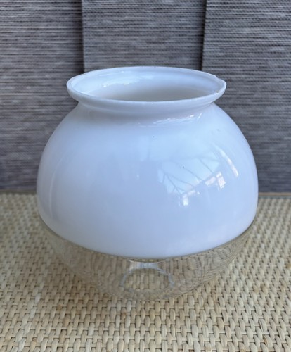 Vintage opaline glass shade - vintage,