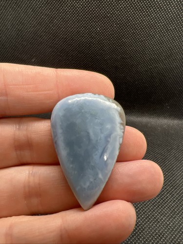 Pear cut blue opal cabochon - cut,