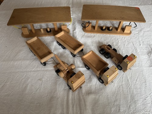 Vintage wooden toy - vintage, lot