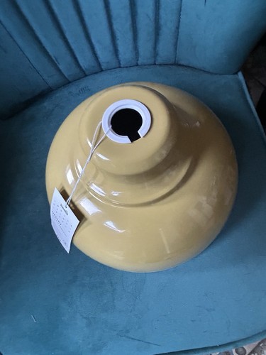 Mustard yellow enamel - yellow,