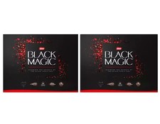 Nestle Black Magic Dark Chocolate Box 348g Gift Birthday Christmas Present x 2