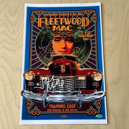 Fleetwood mac signed photo - mac,
