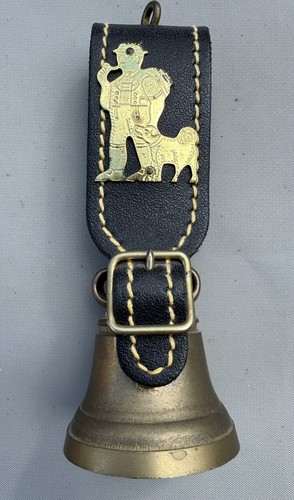 Swiss cow bell cast - bell, brass