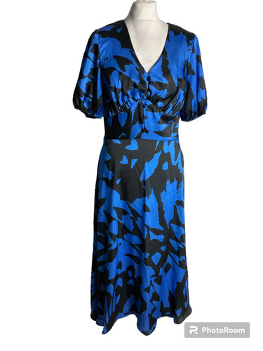Bnwt biba dress cobalt blue - cobalt,