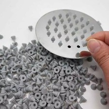 100pc Rubber Silicone Shower